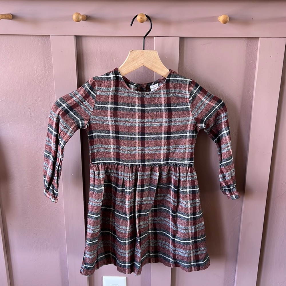 Carters plaid dress